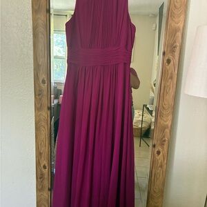 Ralph Lauren Fuchsia Maxi Dress